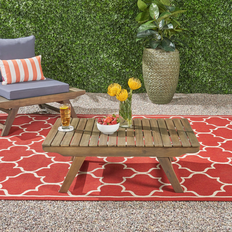 Table basse de patio, Gray