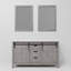 Meuble-lavabo double l 60 po x P 22 po et miroirs 24 po Marsyas-1786039548-1786039547