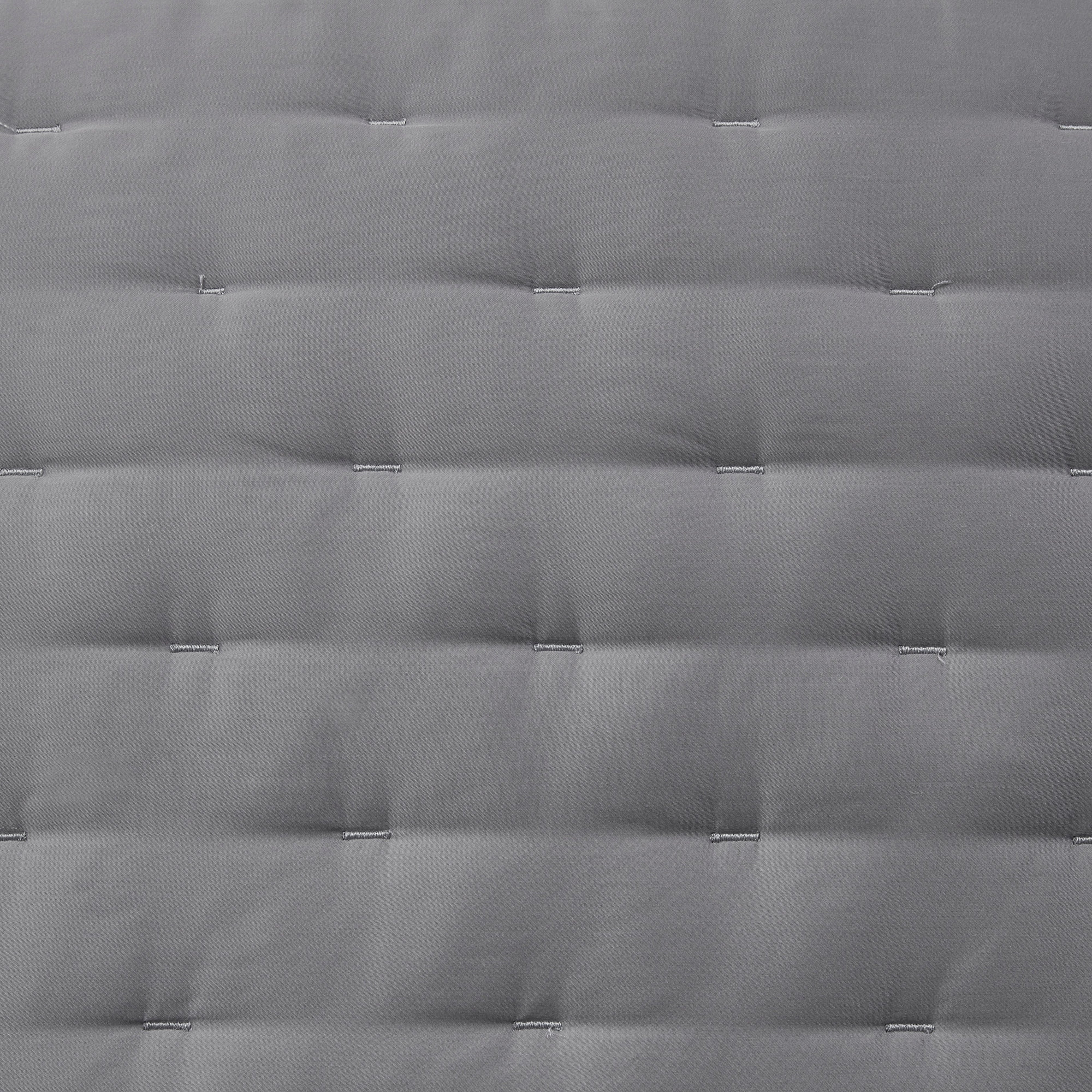 Brockham Premium 100% Lyocell Silky Soft Modern Contemporary 3 Piece Quilt, King Quilt + 2 King Shams, Gray
