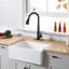 Pull Down Single Handle Kitchen Faucet-1296332710