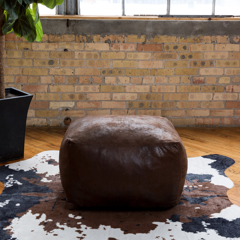Fauteuil en cuir Big Joe Nestle, Espresso