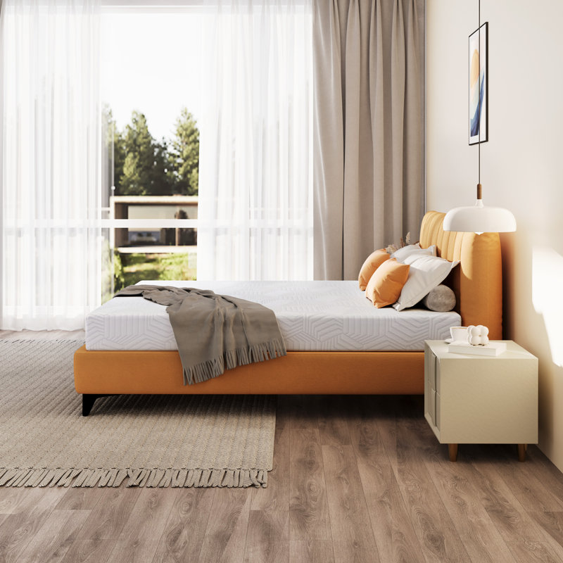 8" Firm Memory Foam Mattress, King, 8"