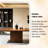 Modern Minimalist Solid Pine Wood Dining Table-1056145343