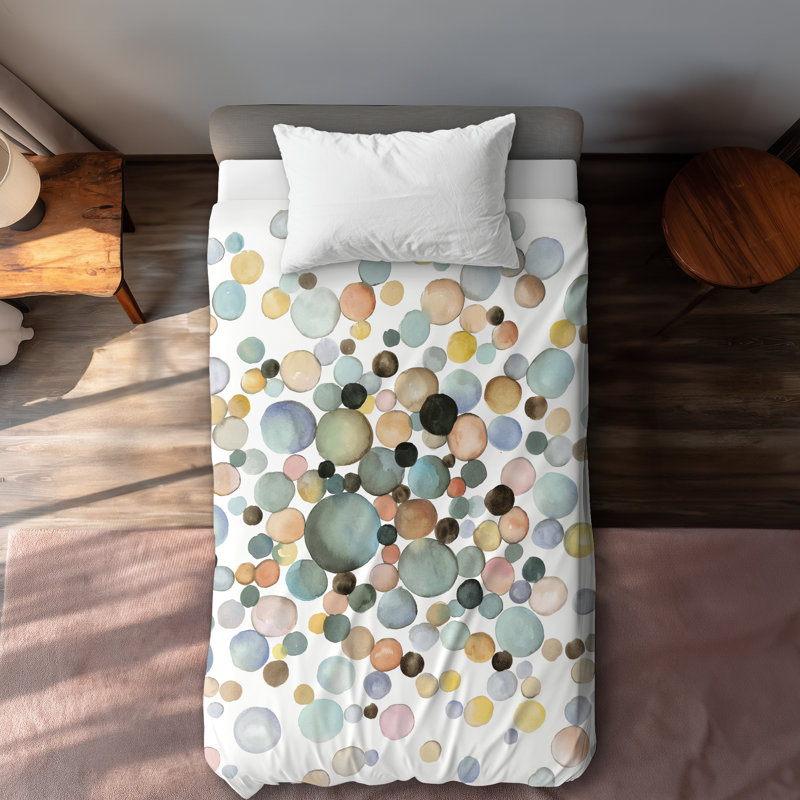 Little bubbles Blue Office Duvet Cover | Home Decor Essentials
