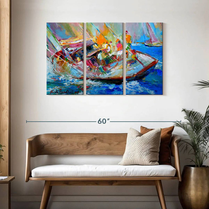 Mehar Sail, 28" H x 45" W