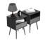 Ensemble de 2 tables de chevet pour table de chevet moderne