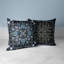 Housse et insert de coussin décoratif carré intérieur / extérieur en polyester / mélange de polyester Vine Visions-1486077132