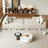 Boneless Oversized Sectional Lounge Chaise With Two Pillows-1851963442