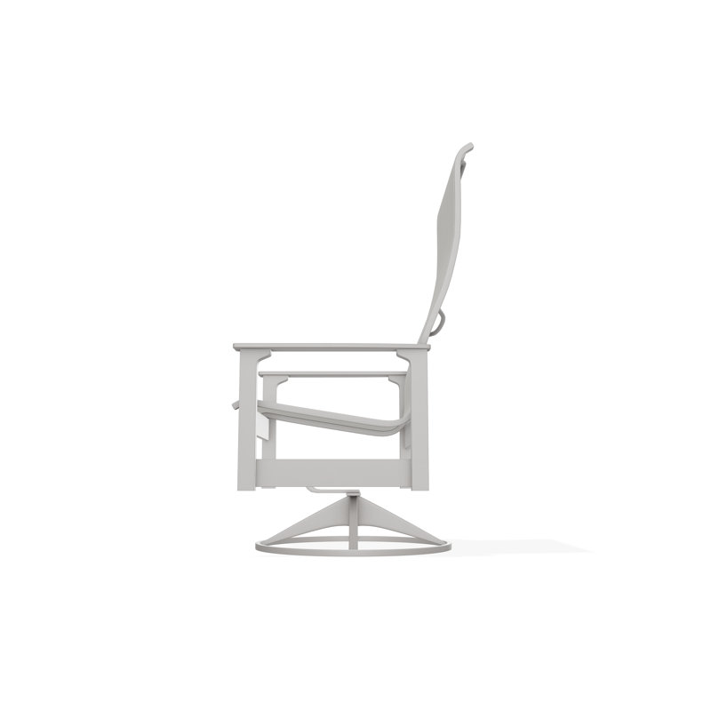 Leeward Polymer Outdoor Lounge Chair, Warm Gray, Harbor