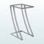 Table de bout Siara Grey