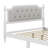 Upholstered Platform Bed with Headboard-367493764-367870348