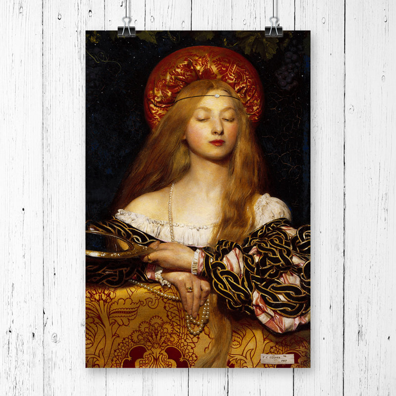 Frank Cowper Cadogan Vanity - Frameless Print, 59.4cm H x 42cm W