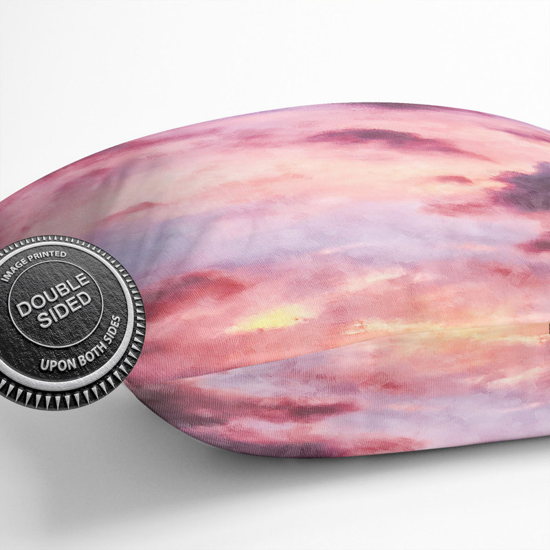 The Beauty of the Clouds Painting Scatter Cushion, 40cm H x 40cm W x 15cm D