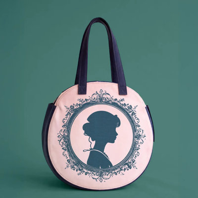 Portico Designs The Reading Pride & Prejudice Printed Tote Bag