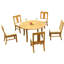 Osborne Outdoor Teak Bistro Set-1806686187-1806686197