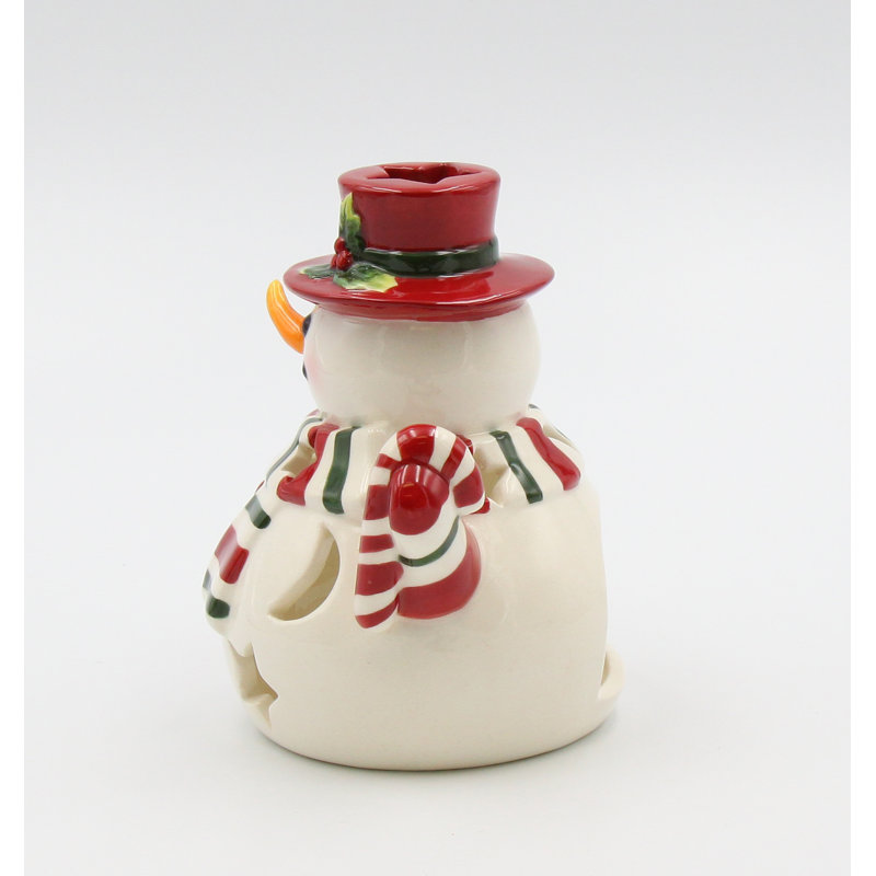 5.5'' H Ceramic Tabletop Tealight Holder