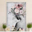 Fresh Floral Crown - Wrapped Canvas Painting-955215646