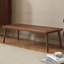 Banc rembourré brun-722826652