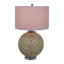 D16.1''xH26'' Table Lamp with Beige Paper Base