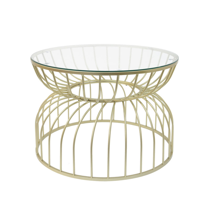 Serrena Golden Coffee Table