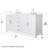 Beckett 66" Freestanding Double Bathroom Vanity with Quartz Top-108351874-108351876-108351878