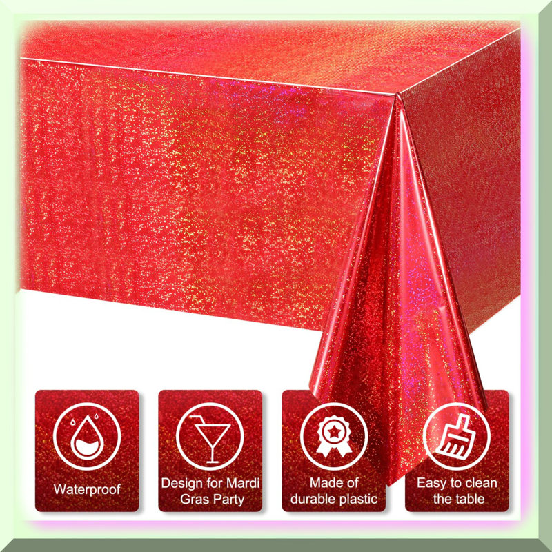 Retro Boogie Blast Iridescent Birthday Party Kit