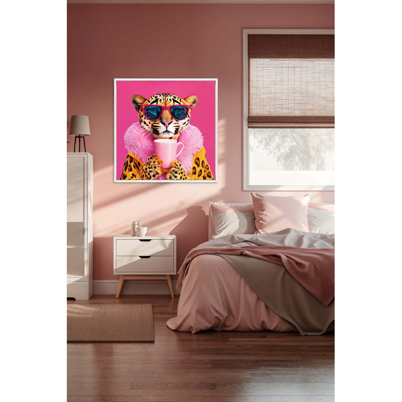 Fuchsia Fury 3 - Framed, Small