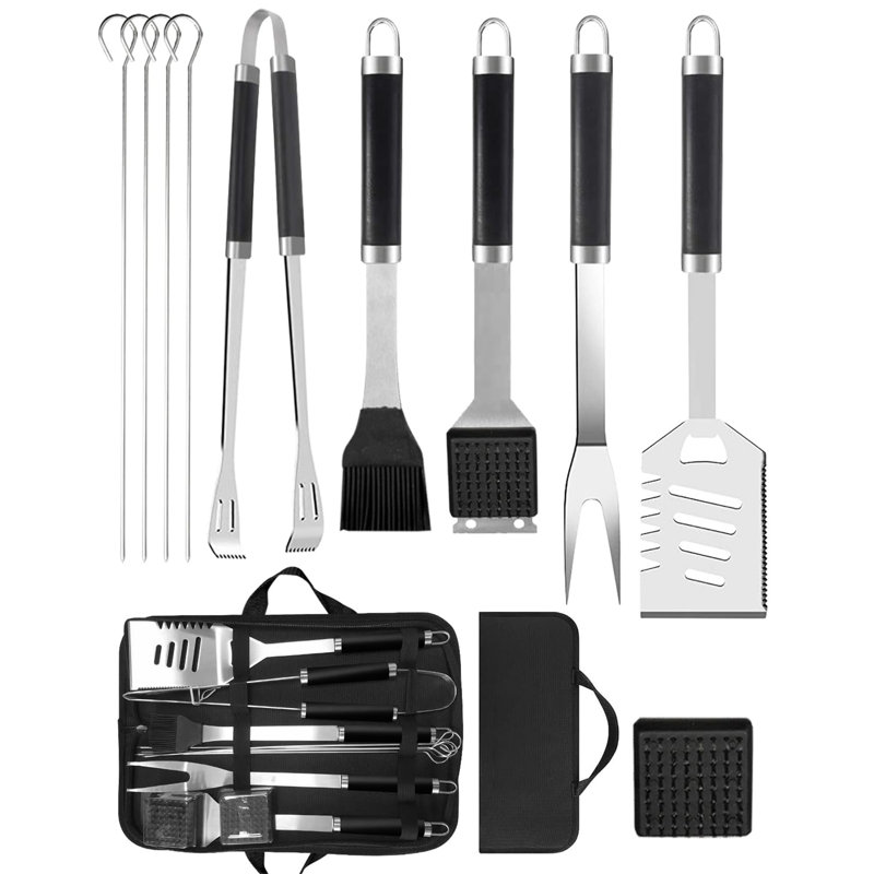 Stainless Steel Dishwasher Safe Grilling Tool Set