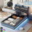Metal Ottoman Storage Bed-1301937735