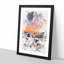 Moon Above the Beach - Picture Frame Painting Print-56741410-56741411