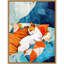 Reproduction d'art sur toile encadrée "Dogs Life Nap" par Ilora-1243057143