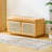 Wood Storage With Entryway Bench
