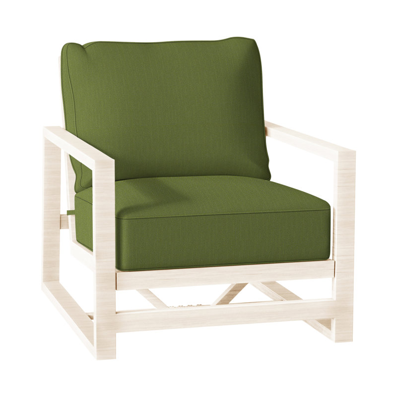 Méridienne Avondale, Welt + bourre standard, Forêt de lin, Craie
