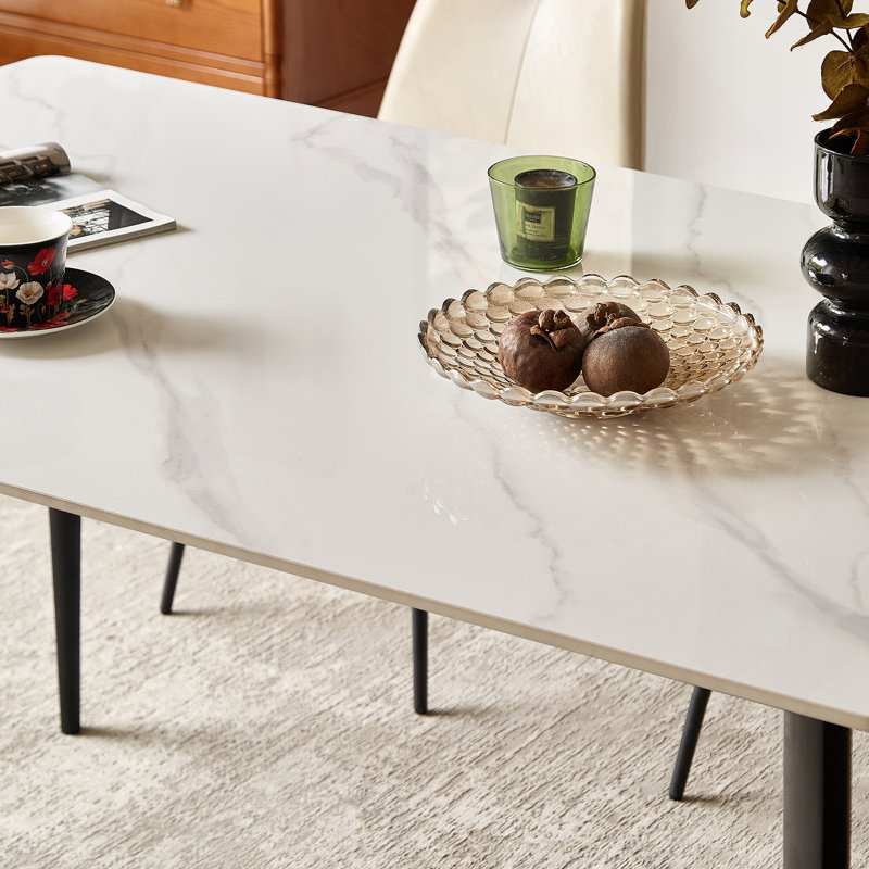 1 Piece Rectangular Dining Table Without Chair