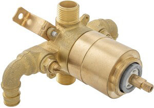 Robinet de baignoire et douche à pression équilibrée avec arrêts PEX ASTM F1960 Uponor (Wirsbo)
