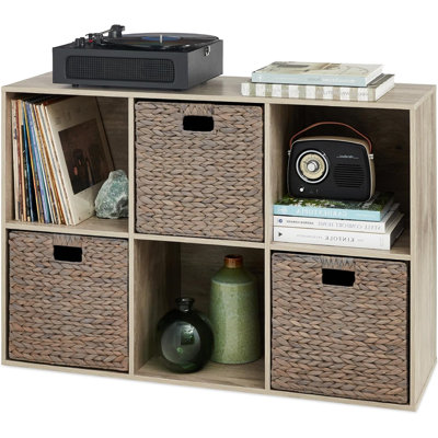 Bookshelf, 11in Display Storage System, Organizer w/ Removable Back Panels