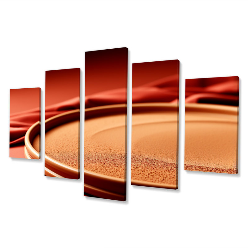 Red Sand Dunes Serenity - Desert Multipanel, ensemble d'art mural