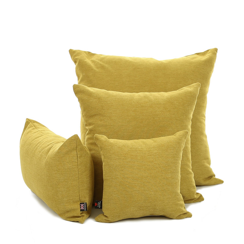 Mtecombe Square Cushion, 55 x 55cm, Yellow