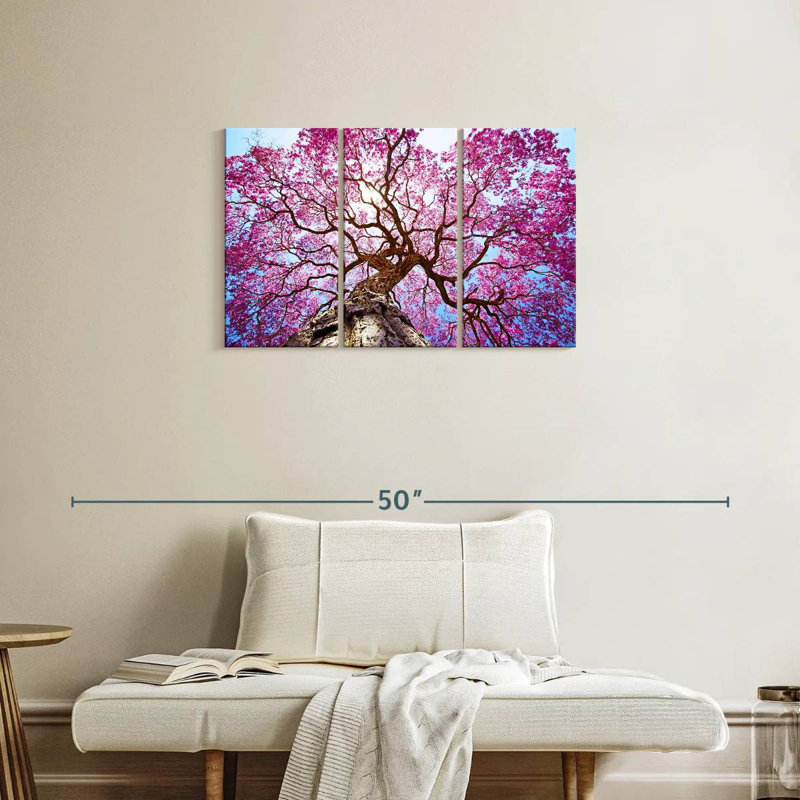 Harnek Pink Lapacho Tree, 20" H x 33" W