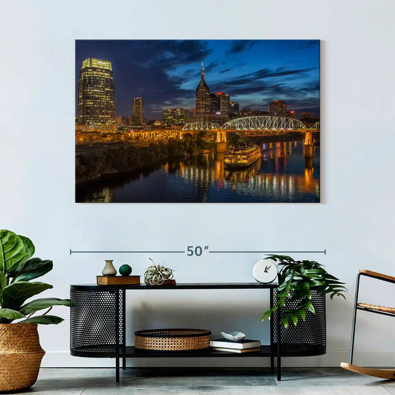 Rorry Nashville Night, 32" H x 48" W