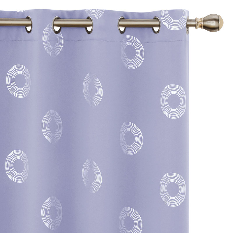 Queanna Blackout Curtain Pair, 55cm Width x 229cm Drop