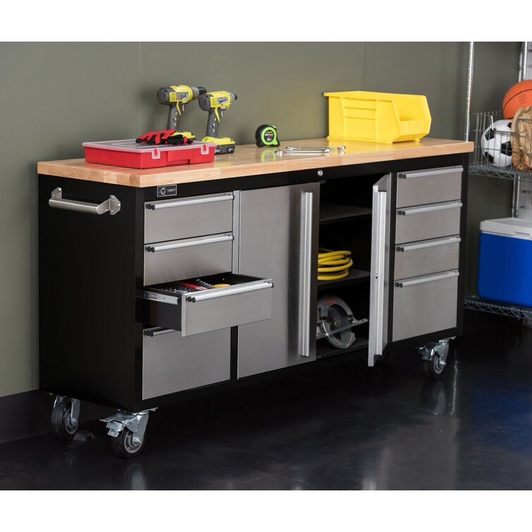 Atoll 72 W 8 Drawers Bottom Rollaway Chest WFX Utility