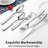 40-Piece Silverware Set Heavy Duty Stainless Steel Flatware Set Service For 8
