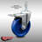 5 Inch SS Solid Polyurethane 10mm Threaded Stem Caster with Total Lock Brake