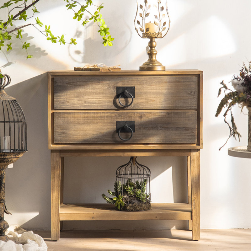 American country style accent cabinet.