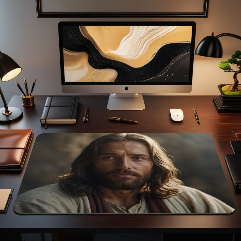 Polyester Desk Pad, 23.6x13.8