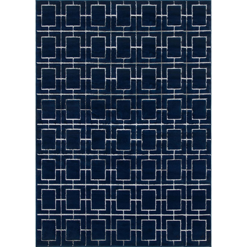 Tapis bleu Corando, Rectangle 5 pi x 8 pi