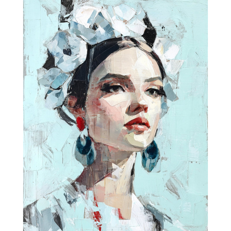 Art mural sur toile cristal, L 24 po x H 36 po x P 1,5 po