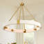 Lustre en bois à 8 lumières AstralRing