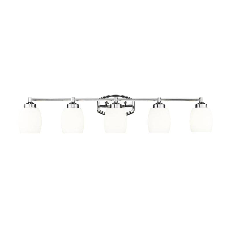 Fenella 5 Light Vanity, Chrome
